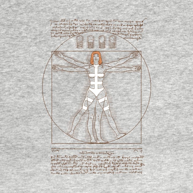 Vitruvian Leeloo by Andriu